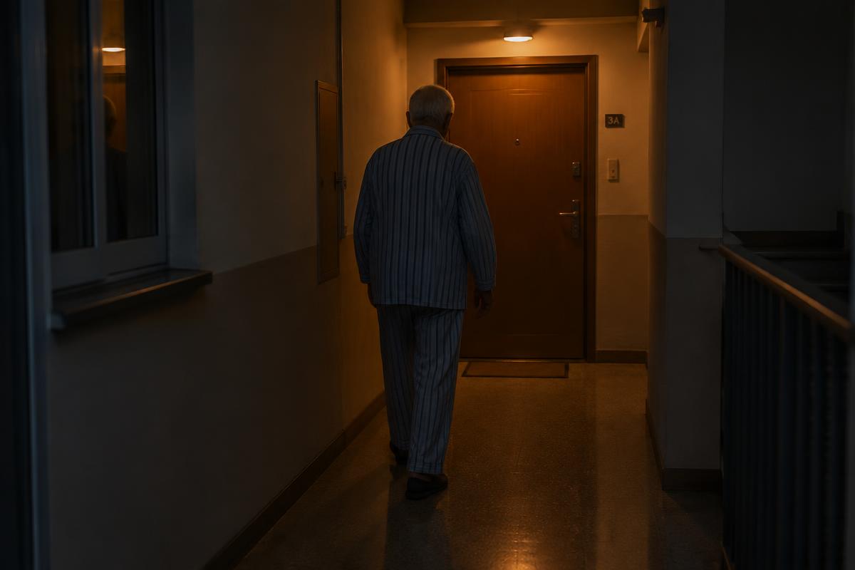 Elderly Guard: Night wandering