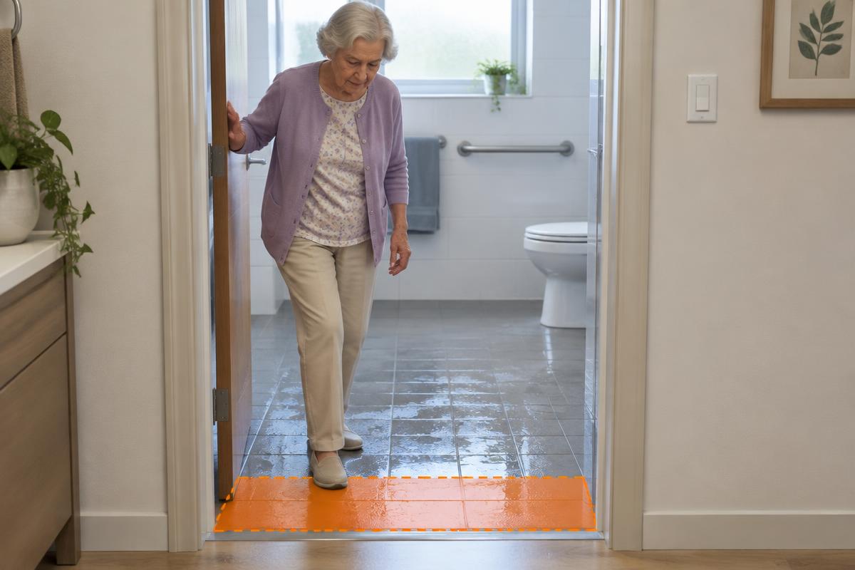 Elderly Guard: Bathroom slip