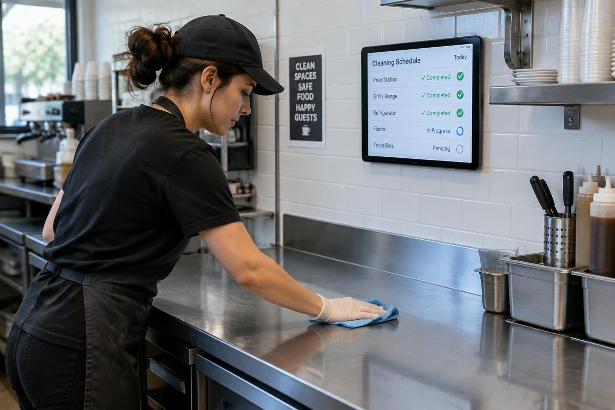 HACCP Guard: Cleaning schedule