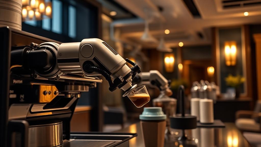 How Cobots Are Transforming Coffee Service in Hotels